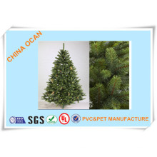 Película de PVC verde de 0.15 mm para árbol de Navidad